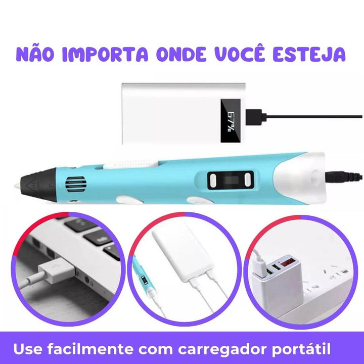 A Caneta Mágica das Crianças Criativas