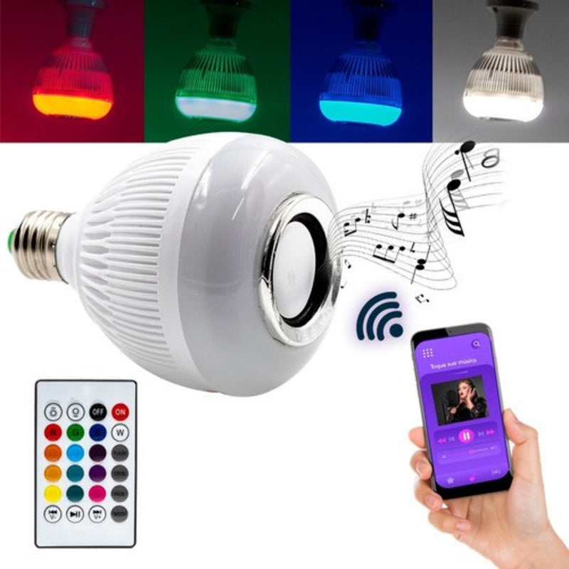 Lampada Musical Bluetooth