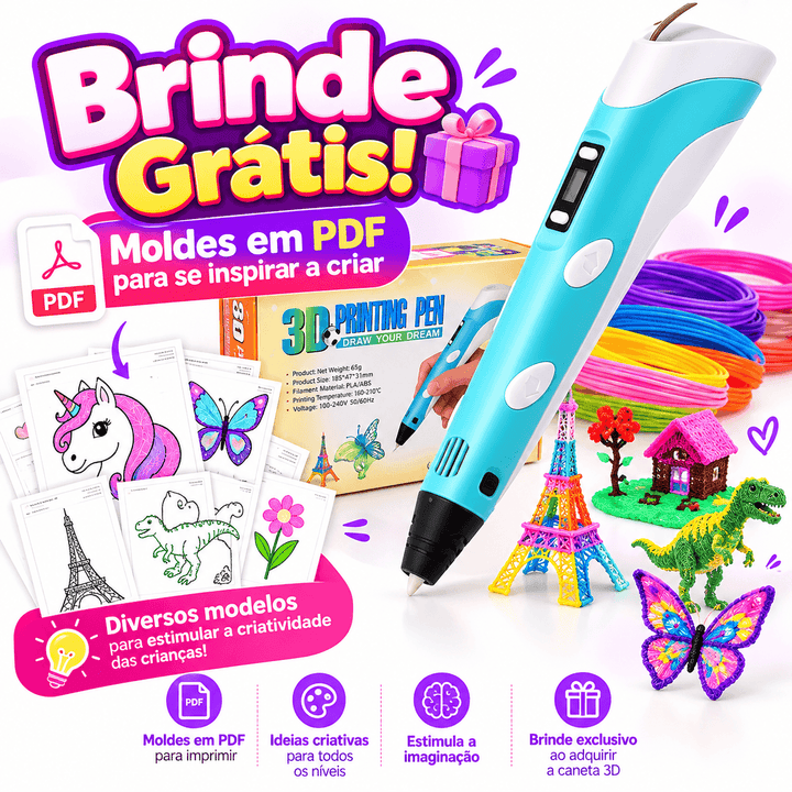 A Caneta Mágica das Crianças Criativas