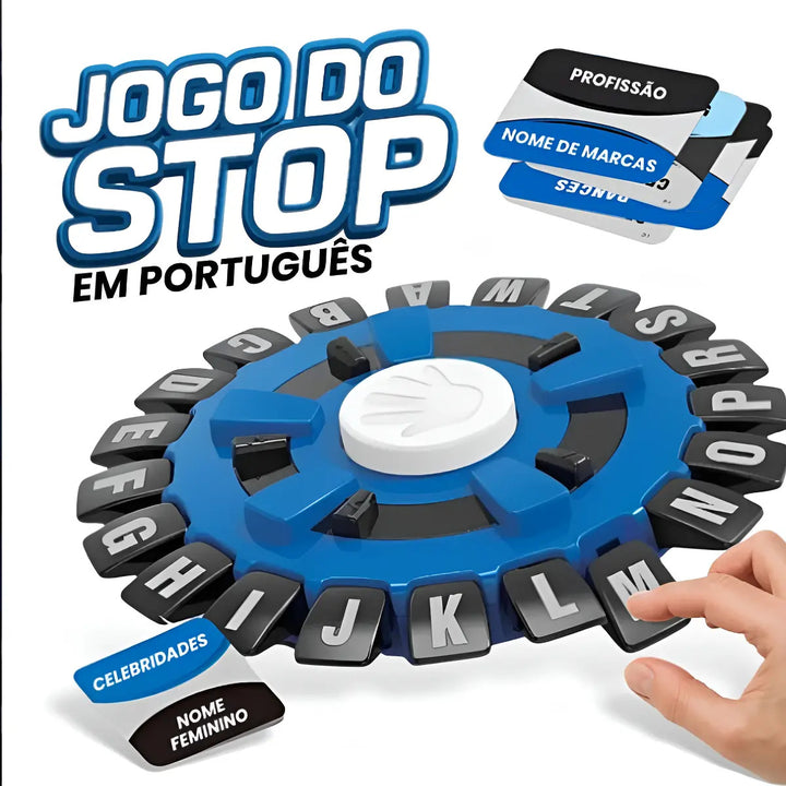 Jogo Stop Eletrônico Educativo com Timer de 10 Segundos