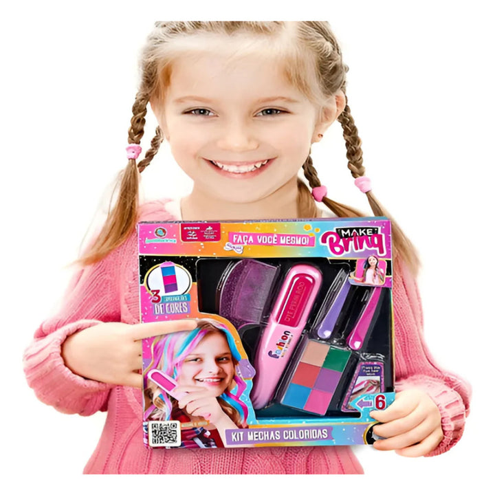 Kit Mechas Coloridas Infantil