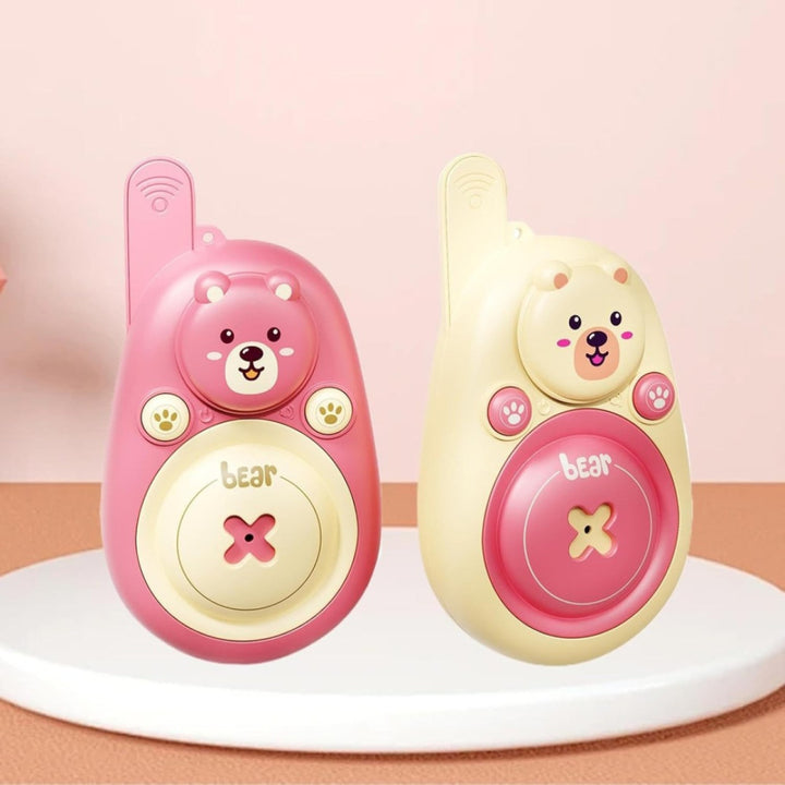 Kit 2 Brinquedol Walkie-Talkie Rádio Comunicador Infantil