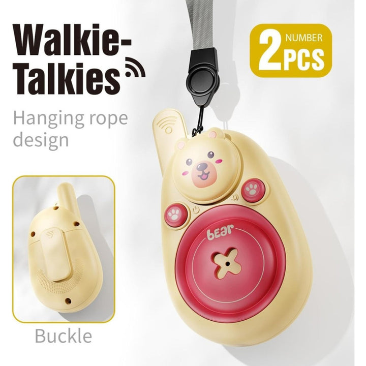 Kit 2 Brinquedol Walkie-Talkie Rádio Comunicador Infantil