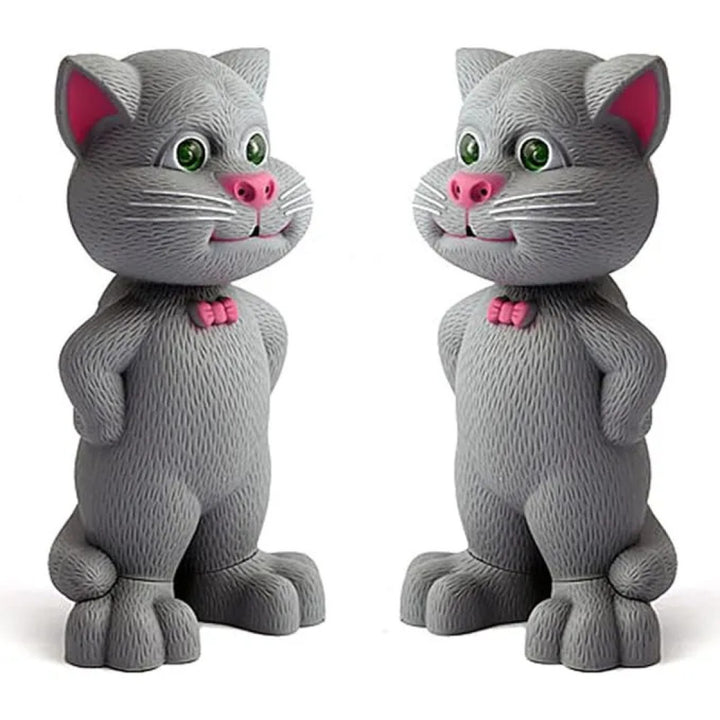 Gato Tom Falante Interativo Repete Fala Responde Ao Toque!