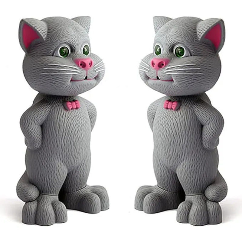 Gato Tom Falante Interativo Repete Fala Responde Ao Toque!