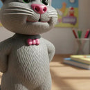 Gato Tom Falante Interativo Repete Fala Responde Ao Toque!
