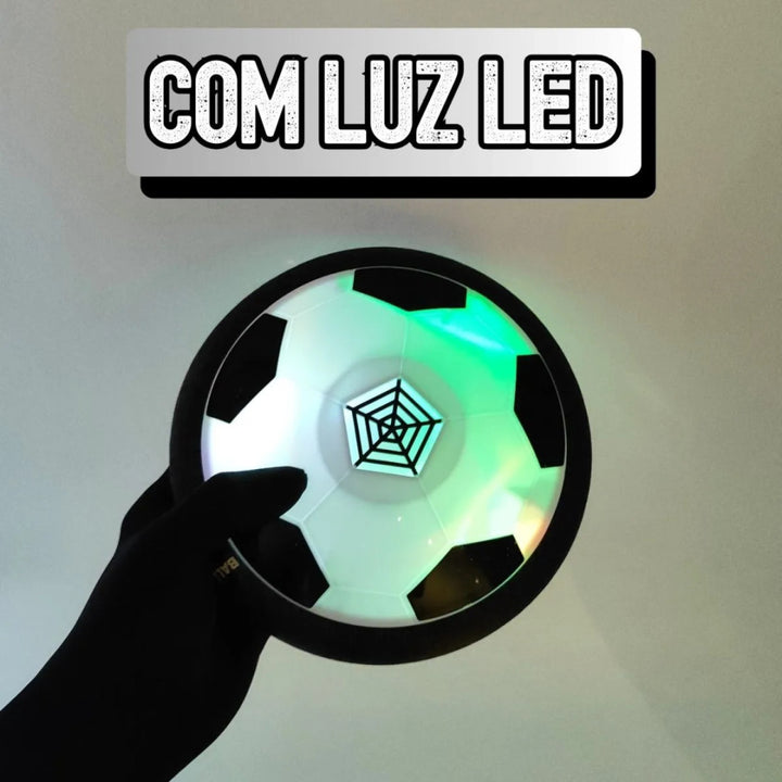 Bola Flutuante Com Luz A Pilha Hoverball Brinquedo Infantil