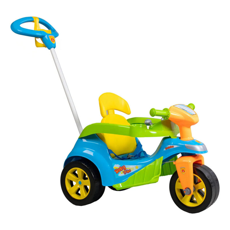 Triciclo Motoca A Pedal Cor Azul Baby Trike Evolution