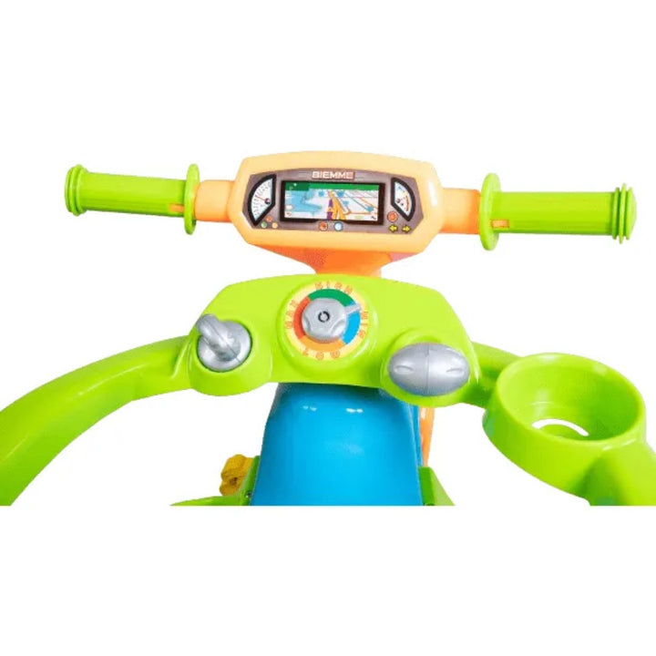 Triciclo Motoca A Pedal Cor Azul Baby Trike Evolution