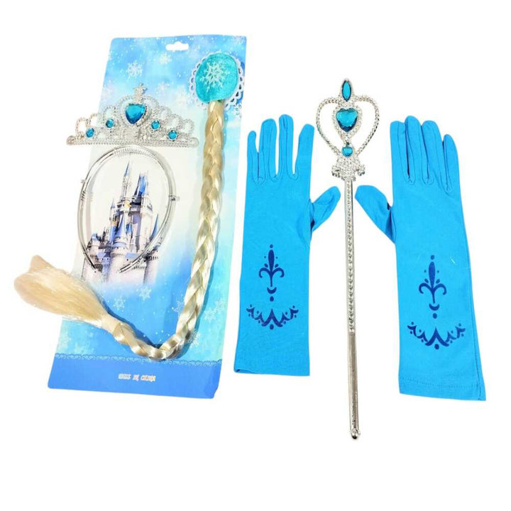 Kit Fantasia Princesa Do Gelo Infantil