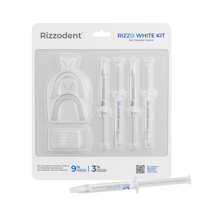 Rizzo White Kit Clareador Dental