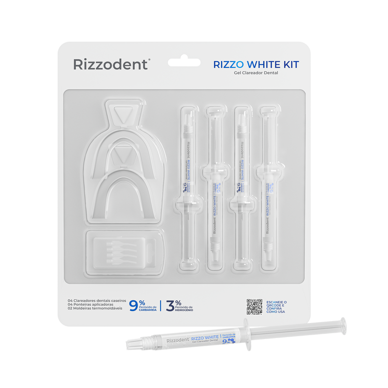 Rizzo White Kit Clareador Dental