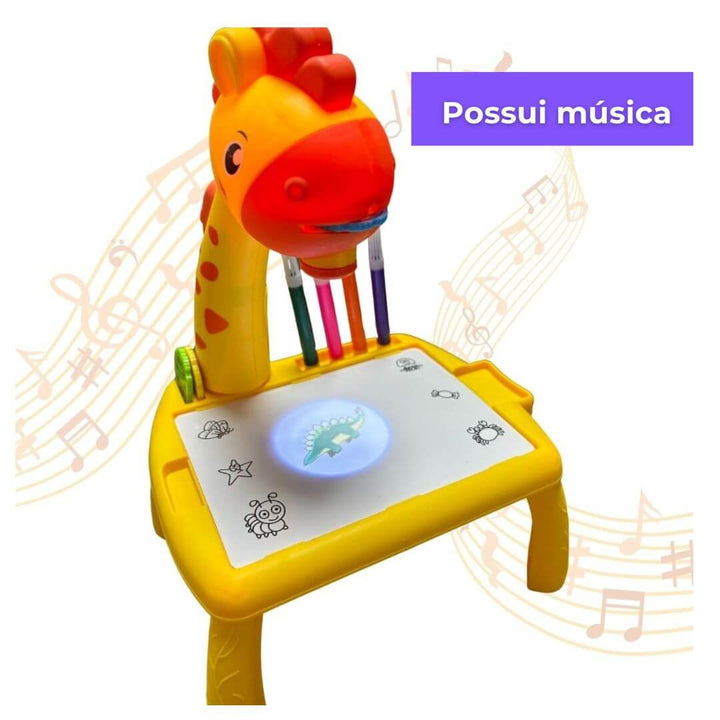 Mesa Projetora Infantil Desenho Educativa Arte Kids™