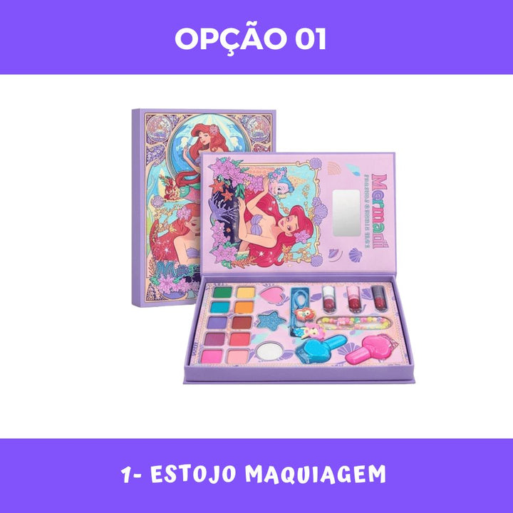 Kit Maquiagem Sereia
