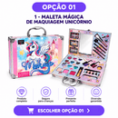 Maleta Mágica de Maquiagem Unicórnio®
