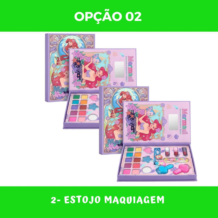 Kit Maquiagem Sereia