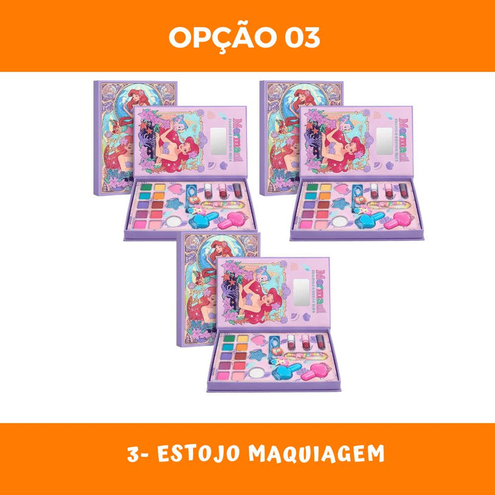 Kit Maquiagem Sereia