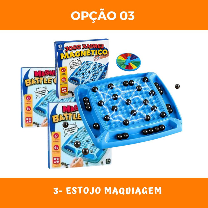 Jogo De Xadrez Magnético Interativo Infantil Adulto