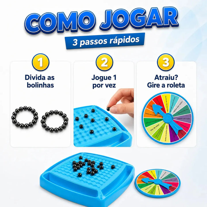 Tabuleiro Magnético de Lógica e Estratégia