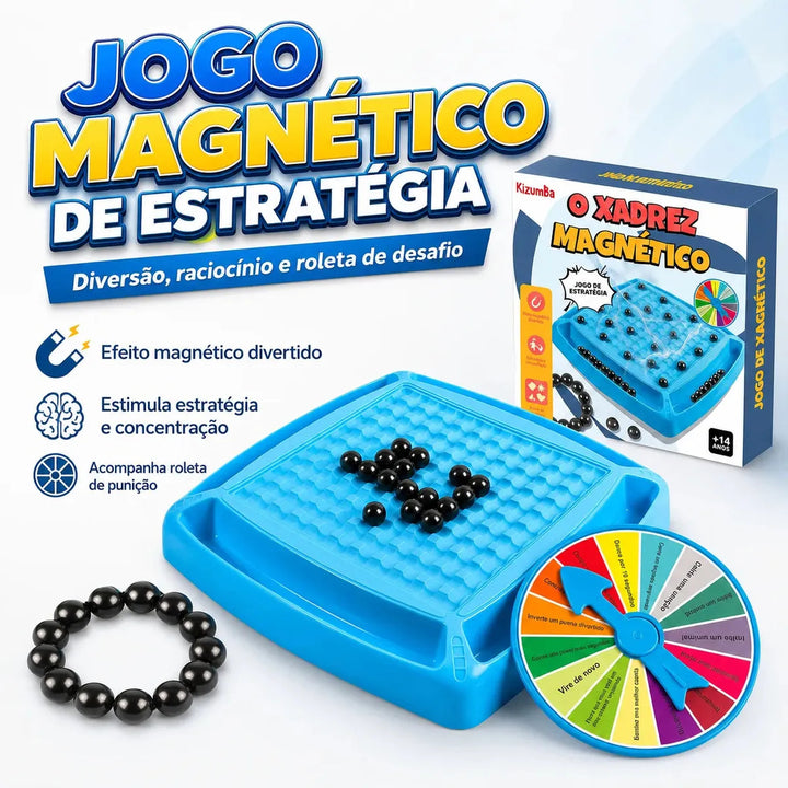 Tabuleiro Magnético de Lógica e Estratégia