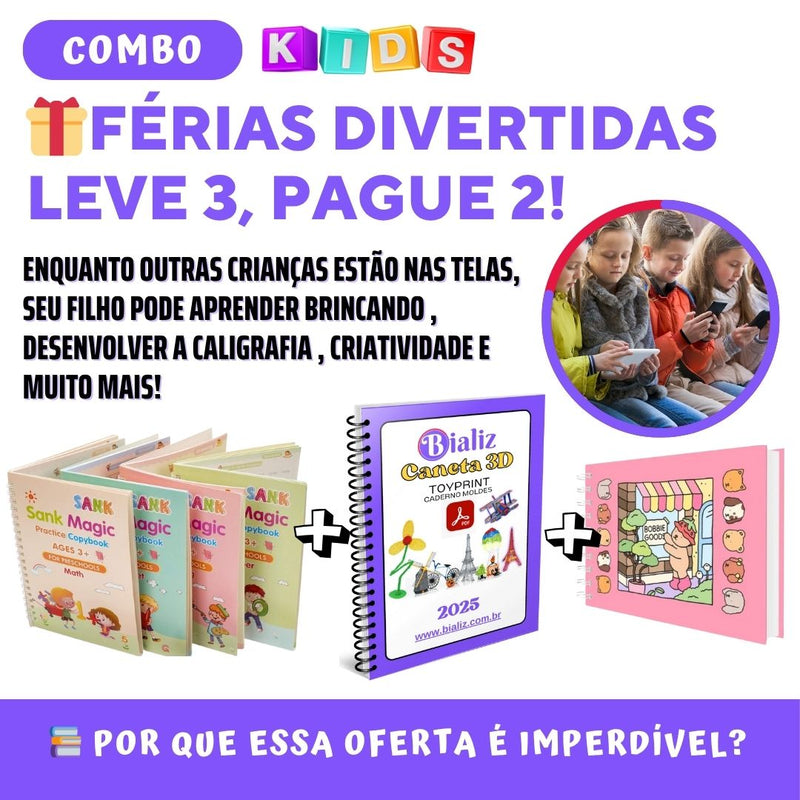 Combo Férias  Diversão e Aprendizado™