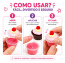 Kit 8 Gloss Infantil Cupcake