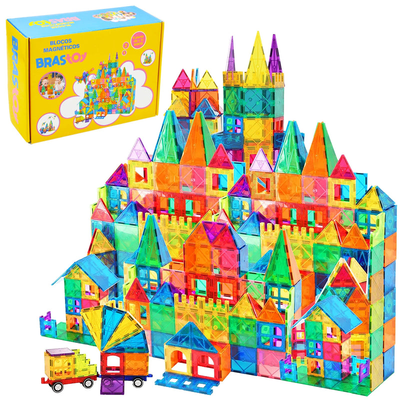 Blocos de Construção Magnéticos 3D