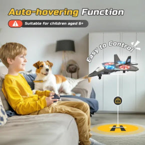 Avião Drone Controle Remoto 2.4ghz 4 Motores