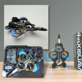 Avião Drone Controle Remoto 2.4ghz 4 Motores