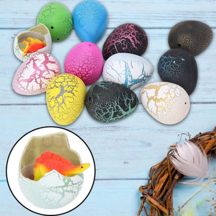 Ovo de Dinossauro Escama Brinquedos de plástico Páscoa Com Surpresa Dentro