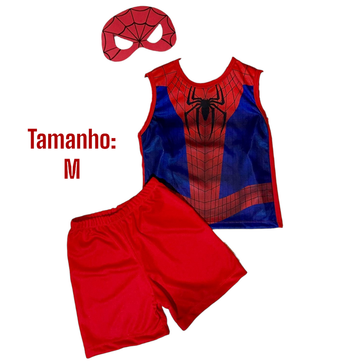 Fantasia Infantil Homem Aranha M