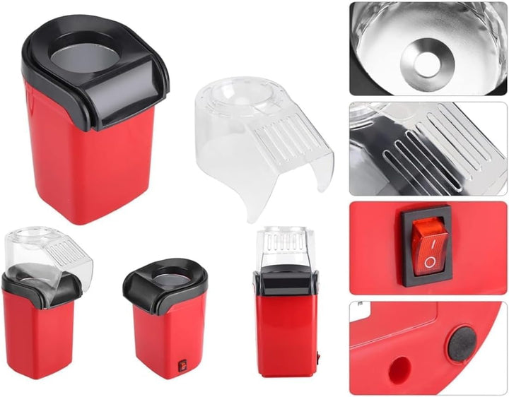 Máquina Pipoqueira Portátil Ar Quente 1200w-127v sua Festa