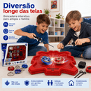 Kit Arena de Batalha Beyblade Piões Lançadores e Acessórios