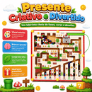 Jogo Aventura Game Retrô Labirinto Magnético Reino Mágico