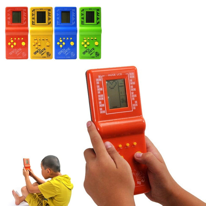 Mini Game Portátil Brick Game 9999 em 1 Retrô Tetris