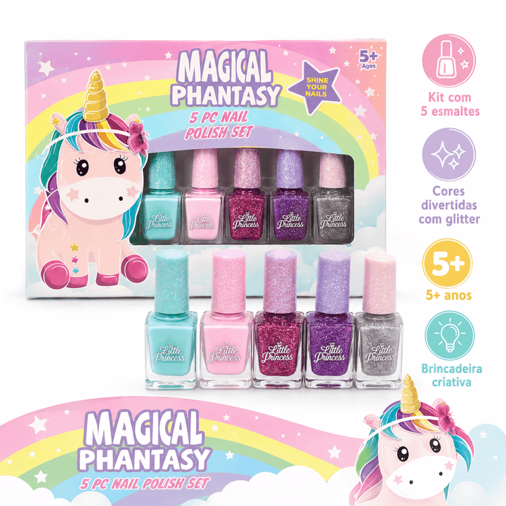 Kit de Esmaltes Infantil Magical Phantasy