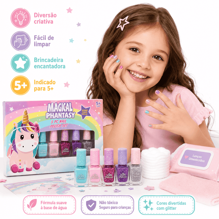 Kit de Esmaltes Infantil Magical Phantasy