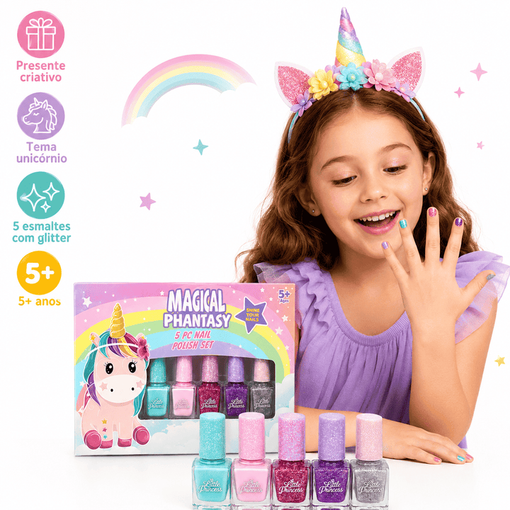 Kit de Esmaltes Infantil Magical Phantasy