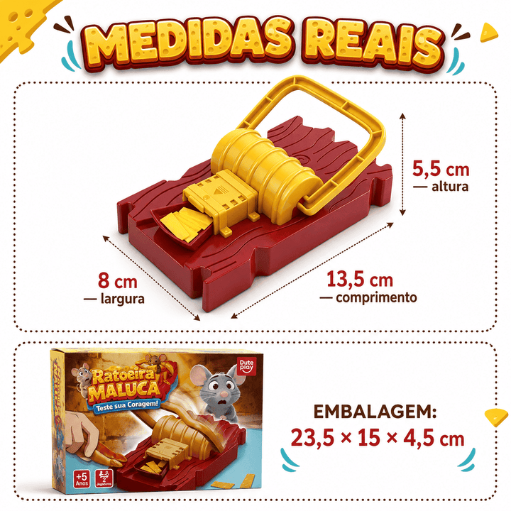 Jogo Ratoeira Maluca® O Desafio
