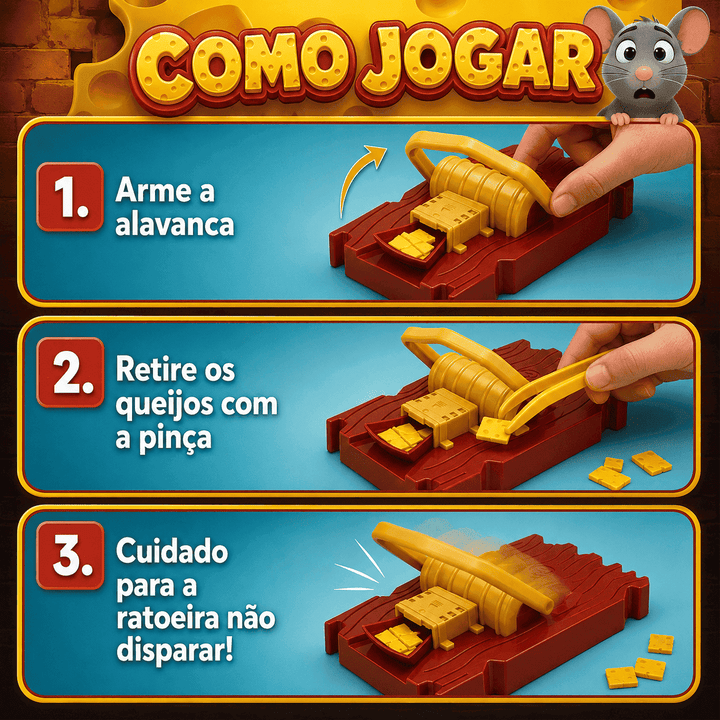 Jogo Ratoeira Maluca® O Desafio