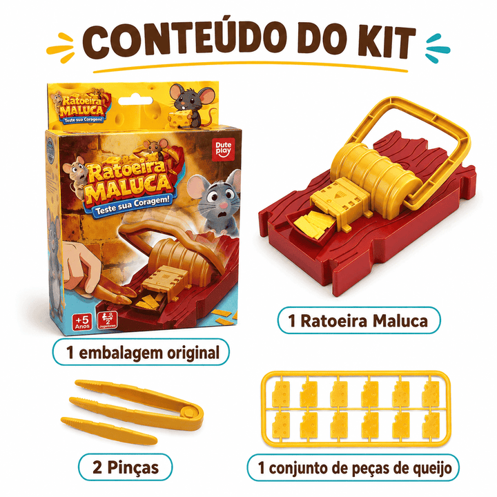 Jogo Ratoeira Maluca® O Desafio