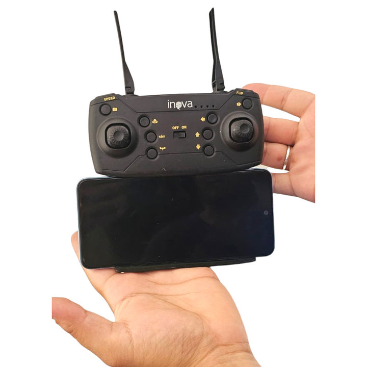 Drone Com 2 Bateria Câmera Dupla E Sensor De Obstáculos