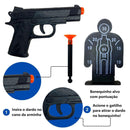 kit 2 Air gun com 6 dardo e 1 alvo brinquedo