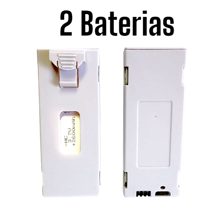 Drone Com 2 Bateria Câmera Dupla E Sensor De Obstáculos