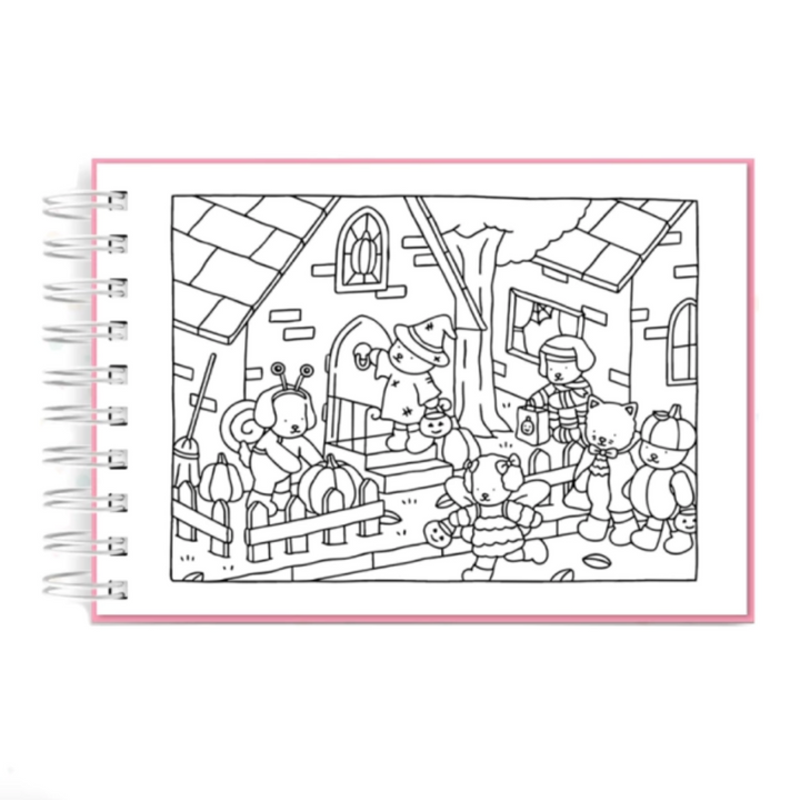 Livro De Colorir Bobbie Goods Capa Dura | 50 Páginas