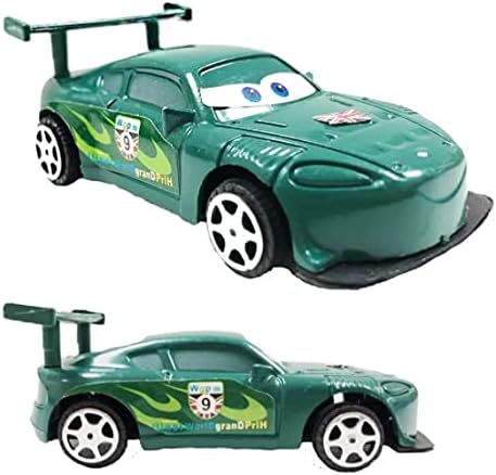 Kit 8 Carrinhos Fricção Filme Carros 3 Relampago Mcqueen