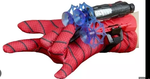 LUVA LANÇA TEIA HOMEM ARANHA