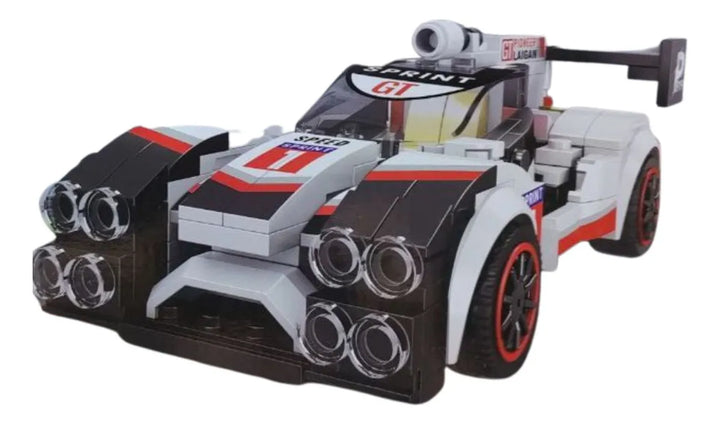 Ultra Speed Carro ou Robô Transformers 341 Peças de montar 2 em 1