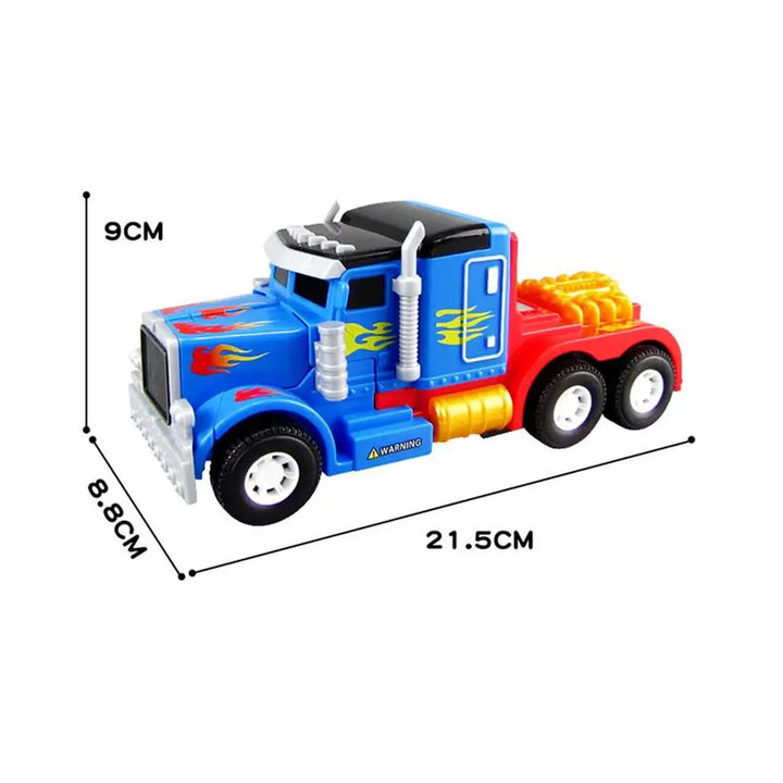 Caminhão Robô Transformers Brinquedo Infantil Com Led e Som