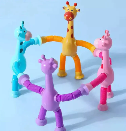 GIRAFA COM LED E VENTOSA INFANTIL